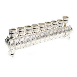 חנוכיה ציפוי כסף