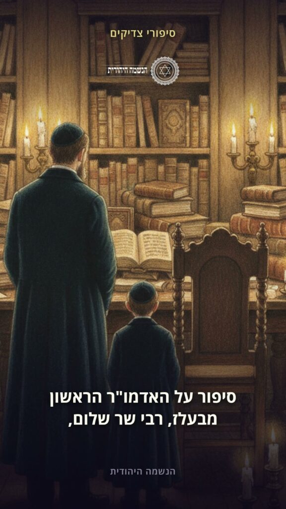 סיפורו של טלית, סיפור על השר שלום מבעלז